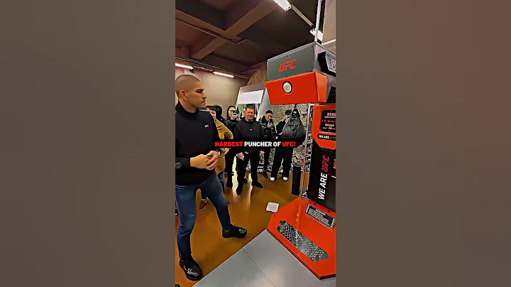 Who has the most powerful punch in the UFC? #shorts