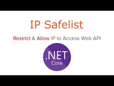 ASP NET Core 6 | Client IP safelist | Restrict IP | Access App on specific IP