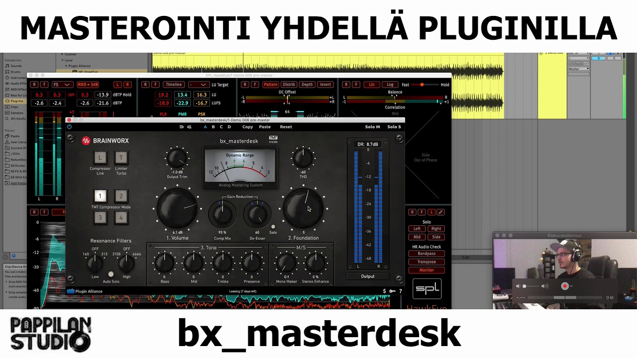 Masterointi Yhdellä Pluginilla: bx_masterdesk