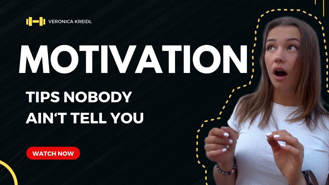 3 Tips for more MOTIVATION that changed my life!!! Veronica Kreidl