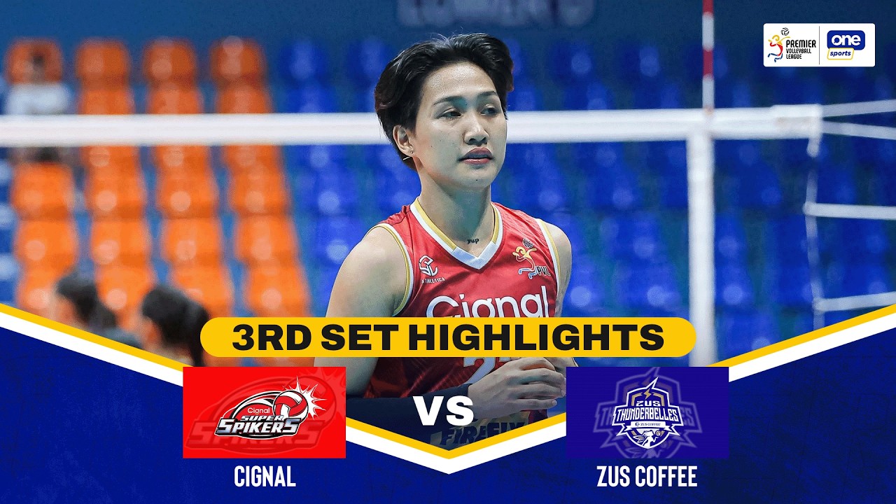 CIGNAL vs. ZUS COFFEE | SET 3 HIGHLIGHTS | 2026 PVL ALL-FILIPINO CONFERENCE | MAR. 5, 2026