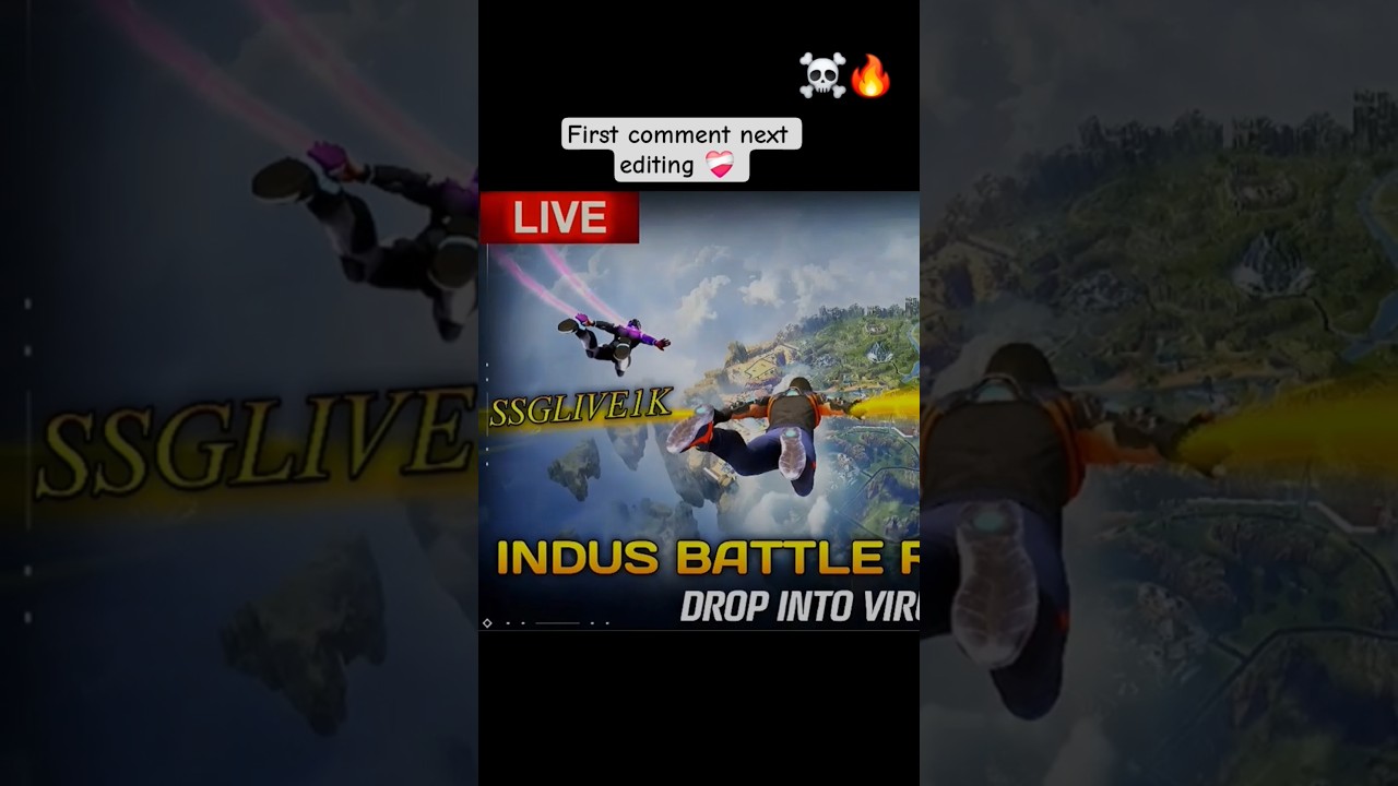 SID EDITING INDUS BATTLE ROYALE GAME FUNNY EDITING 😁 