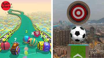 ACTION BALLS Ghost Race vs GOING BALLS - All Levels Gameplay SpeedRun Android iOS #41