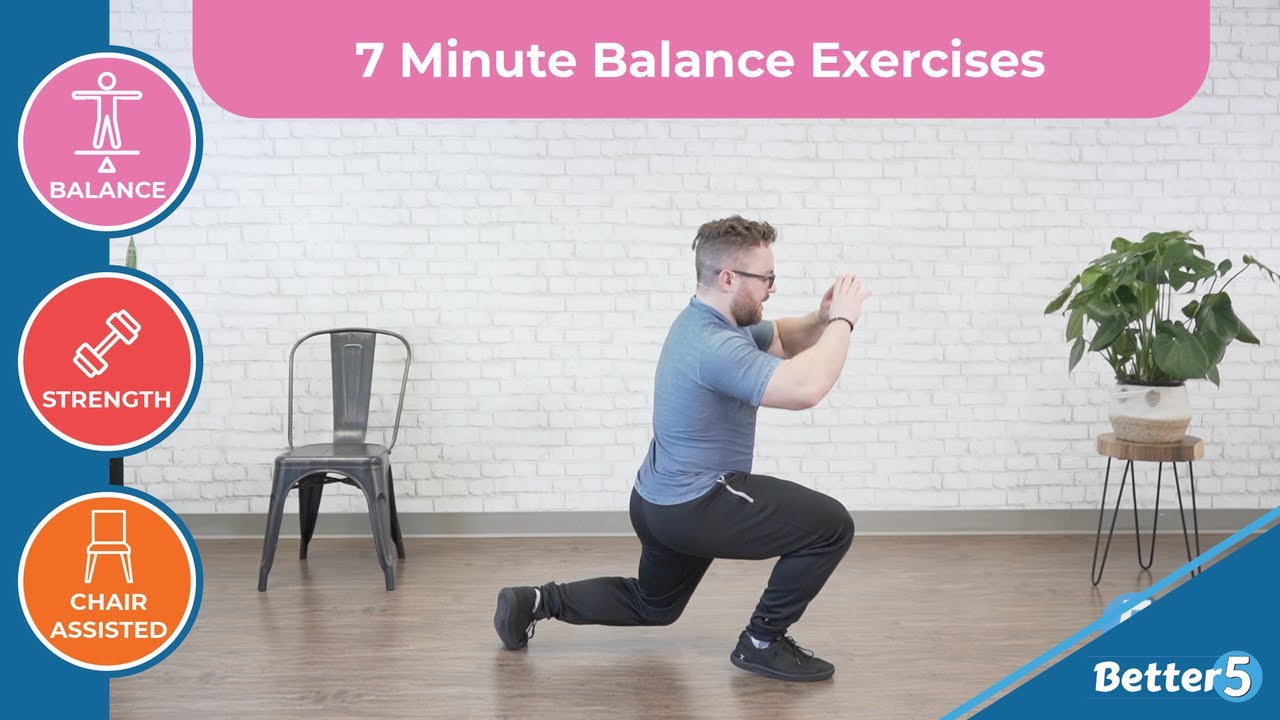 Minute Balance Exercises Digital Class – Better5