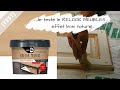 Test peinture relook meubles effet bois naturel maison deco