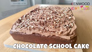Chocolate School Cake | Baking with Kids | How to | Recipe | Bakealong | Kenwood Kids Club | Ep114