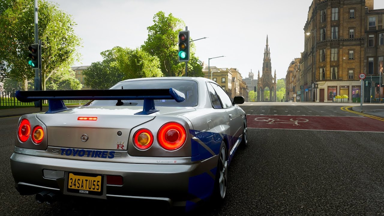 Forza horizon 4 nissan gtr настройка
