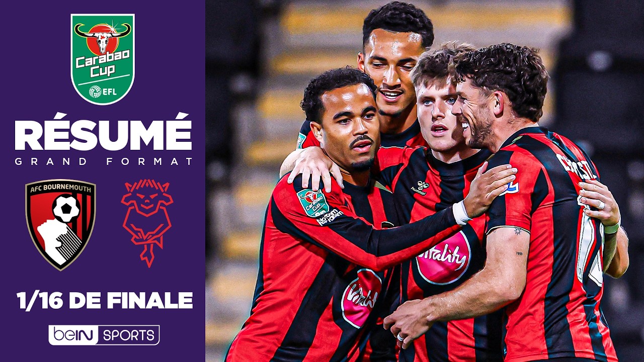Résumé : Un BOURNEMOUTH trop fort pour LINCOLN se qualifie en HUITIÈMES !