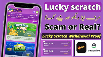 Lucky Scratch App Real or Fake? | Scratch App Money Rewards & Withdrawal Proof in 2025