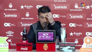 Rueda de prensa de Javier Olaizola tras el RCD Mallorca vs Cádiz CF (0-0)