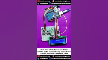 Arduino lcd Alaram clock #teachmesomething #shorts