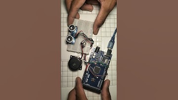 make a project with ultrasonic sensor # light # short