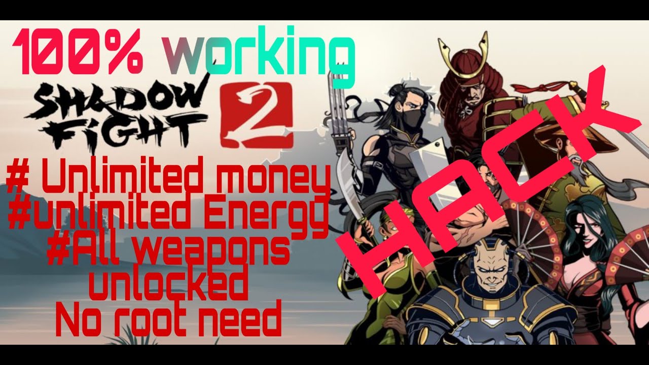 How to hack shadow fight 2 unlimited money unlock all