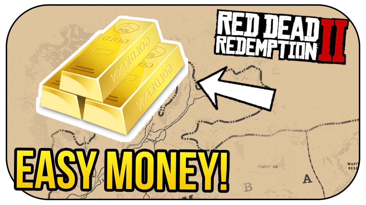 gammel rendering Sindsro Red Dead Redemption 2: HIDDEN $1500 Treasure Location! (EASY MONEY!) -  YouTube