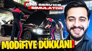 WE MODIFY AND REPAIR VEHICLES! WE DOWNLOADED THE FULLY CHANGED BMW ENGINE! Car Service Simulator #1 screenshot 3