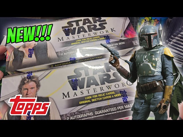 2024 Topps Star Wars Masterwork! 2 Hobby Box Rip! 🤗 - YouTube