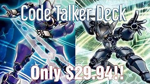 Budget Code Talker Deck 2021 (Only $29.94!)