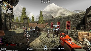 CS2 Zombie Escape ze_tesv_skyrim_p (All Stages) On GFL - Map test