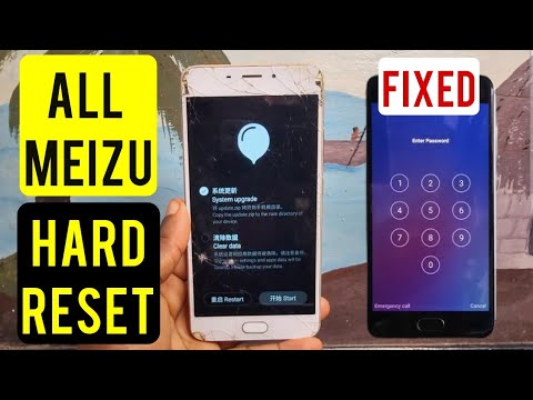 All Meizu Hard Reset/Factory Reset | Ask Pin During Reset Fixed | How To Hard Reset Meizu Phone