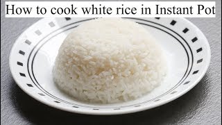 Instant Pot Perfect Fluffy White Rice How To Cook Rice In Instant Pot Pressure Cooker Rice Youtube