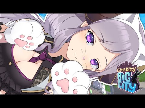 【Little Kitty, Big City】自由気ままな悪魔猫にゃ～！【西園寺メアリ / ななしいんく】