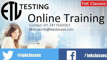 ETL TESTING WITH Flat files