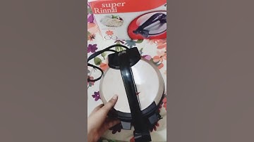 Roti maker /unboxing
