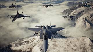 Ace Combat 7 | Mission 14: Cape Rainy Assault | PC 4K 60FPS | Complete Playthrough