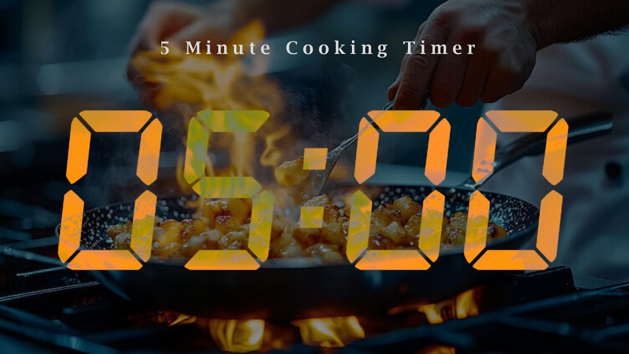 5 Minute Cooking Timer