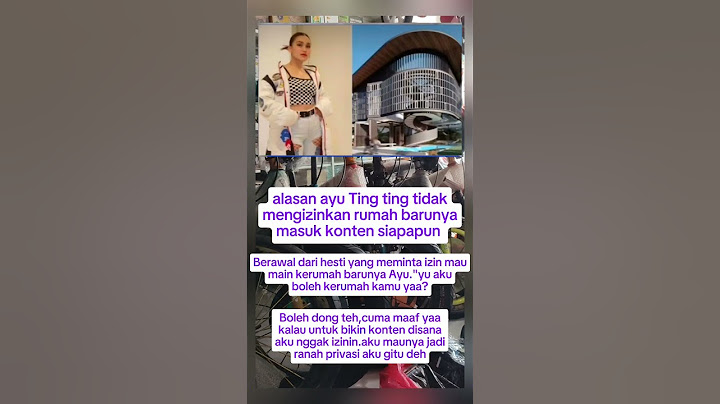 rumah baru ayu Ting Ting #ayutingting #ayutingtingviral