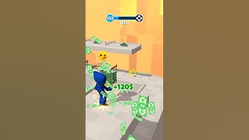 Rich Race:Money Run 3D😱🤯😧 Gameplay Walkthrough | Android,ios mobile | Huggy Hide N  #shorts games