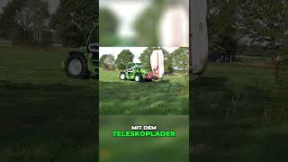 Mhen Mit Dem Teleskoplader Die Allradlenkung Fr Maximale Wendigkeit Beim Multifarmer