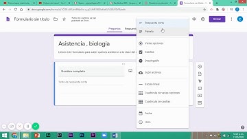 Crea formularios de asistencia con Google Forms ✅