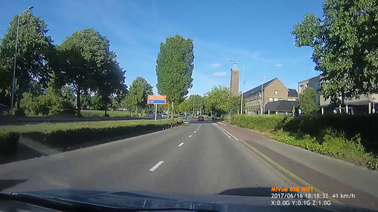 Dashcam Middelburg  Poelendaeleweg  Schroeweg