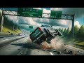 Idiots in cars cause realistic crashes in games