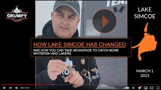 TIPS FOR CATCHING LAKE SIMCOE WHITEFISH & LAKE TROUT 2023