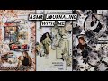 ASMR creative journaling | Creative Journal ideas | Artistic Journaling​ | ASMR  scrapbooking ideas