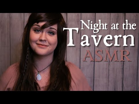 Tavern ASMR | Tavern Girl Gets You a Drink and Bids You Farewell (Medieval Tavern Ambiance)