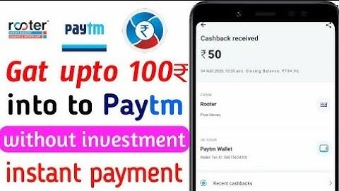 Rooter app Latest Mod Apk And Script With Payment Proof .