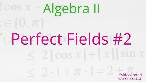 AlgebraII Part #4 |Splitting Field #2, 2nd sem Msc mathematics,MAMO, Calicut University