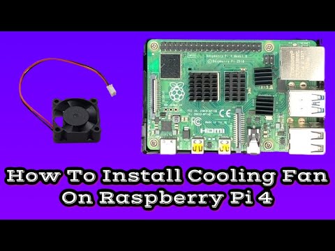 Video: Kaip prijungti aušinimo ventiliatorių prie Raspberry Pi?