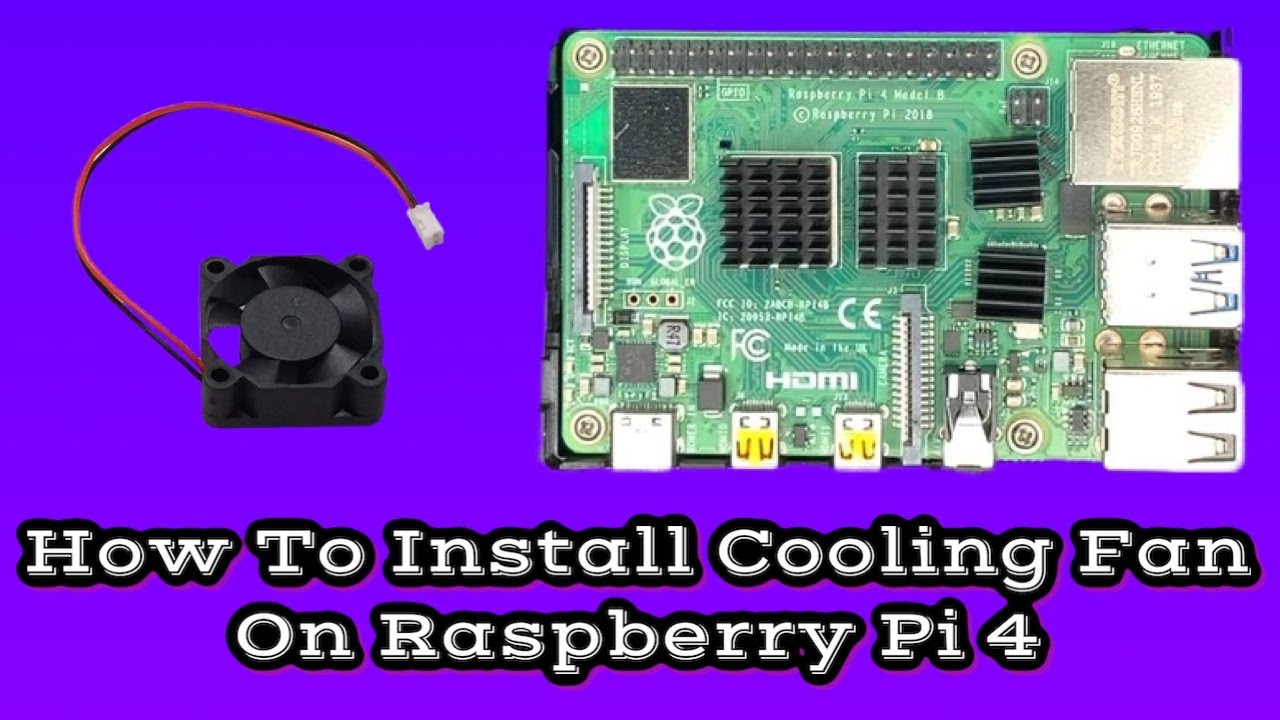 How Install A Cooling Fan On A Raspberry Pi 4 RetroPie Guy - YouTube