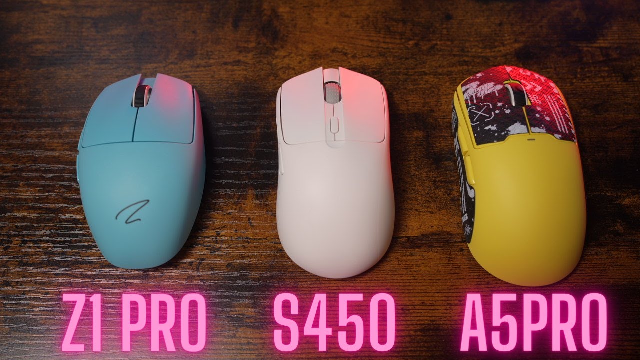 MechKeys Offerings: Zaopin Z1 Pro - Phylina S450 - MCHOSE A5Pro