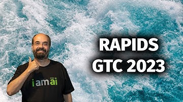 GTC Day 1: Day One, Impressions of Accelerate Data Science Workloads in Python with RAPIDS [S51281]