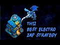 TH12 BEST ELECTRO ZAP ⚡ STRATEGY 🔥🔥|ATTACKING STRATEGY|COC|