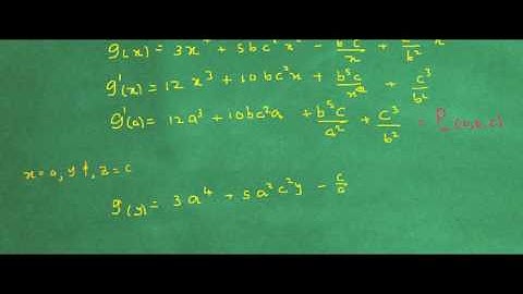 Modeling 15 Partial Derivatives
