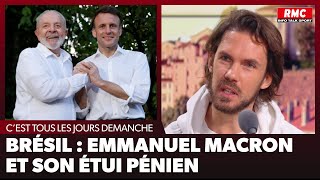 Arnaud Demanche : Brésil : Emmanuel Macron et son étui pénien