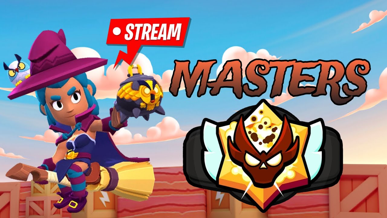 Pushing To Masters | Brawl stars stream - YouTube