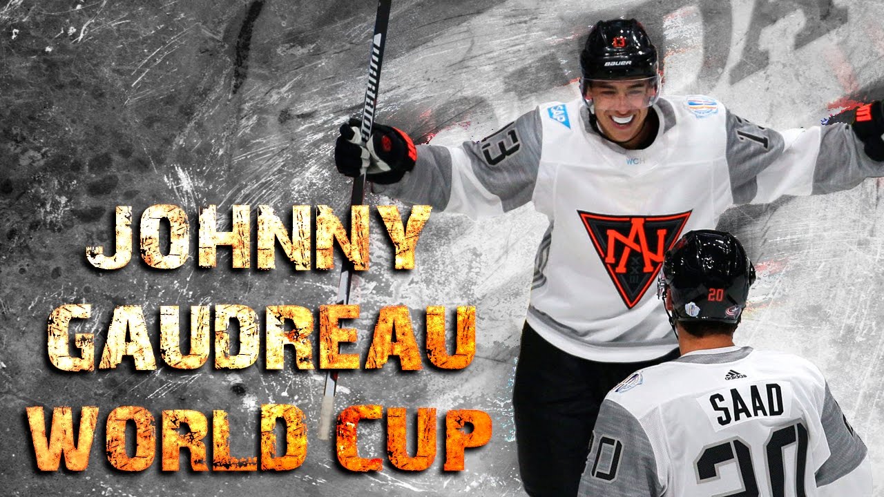 johnny gaudreau world cup jersey