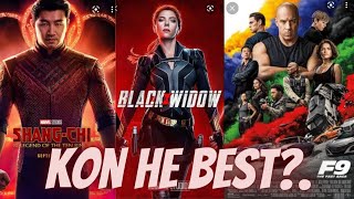 Kon he Best??shang-chi,fast and furious 9,Black window-KON HE BEST..